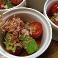 ***ゆう***'s cooksnap of when they made オクラとミニトマトの和風サラダ.