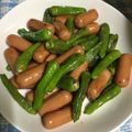 ｼｮｺﾗmode's cooksnap of when they made ウインナーとししとうのポン酢炒め.