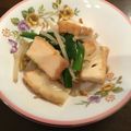 クック14CHJF☆'s cooksnap of when they made 簡単5分◎もやしニラと魚河岸あげのナムル.