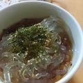 まさとけん's cooksnap of when they made 手作り合わせ酢でたべよう♪ところてん.