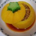 バウンド's cooksnap of when they made 丸ズッキーニのチーズ＆肉詰めトマトスープ.