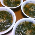 まあこmm's cooksnap of when they made モロヘイヤのスープ　簡単.