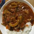 スティッチ〜♫'s cooksnap of when they made ゴーヤ入り夏野菜カレー.