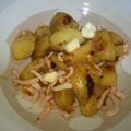 ～海藍～'s cooksnap of when they made じゃがバタ焼き塩辛.