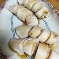 動物母さん's cooksnap of when they made 赤イカのお寿司☆　簡単に贅沢寿司.