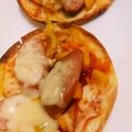 ○○白玉○○'s cooksnap of when they made 簡単！餃子の皮でピザ風おやつ.
