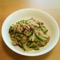 シナモシナモ's cooksnap of when they made ゴーヤと豚バラの味噌炒め☆.