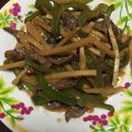mamaたぬ's cooksnap of when they made 簡単本格！ご飯がすすむ青椒肉絲！.
