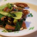 8itao8's cooksnap of when they made 青梗菜とソーセージのマヨ炒め.