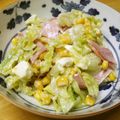 ぽりぽり拓庵's cooksnap of when they made 春キャベツのクリームチーズサラダ.