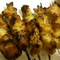 haupia1205's cooksnap of when they made チキンの串焼き〜坦々風味〜BBQに❤.