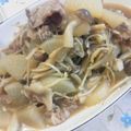 fu♪♪'s cooksnap of when they made 和味☆大根と豚バラ肉の煮つけ.
