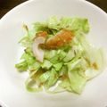 kokemomo60's cooksnap of when they made ちくわとキャベツのごまおかか和え.