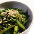 はらぺこしろうさぎ's cooksnap of when they made つるむらさきの金ごま炒め.