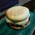 料理初心者りょうこ's cooksnap of when they made イングリッシュマフィンでハンバーガー☆.