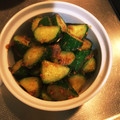 tonmii's cooksnap of when they made 簡単★大量消費！きゅうりの胡麻味噌炒め.