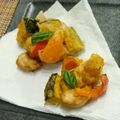 ぱんぴーち's cooksnap of when they made ＊鶏胸肉と夏野菜のスタミナ揚げ＊.