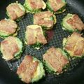 ひなっちち's cooksnap of when they made 苦くないゴーヤのピカタ.