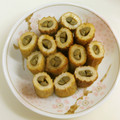 mami99's cooksnap of when they made 竹輪で！ごぼうの肉巻き風♡.
