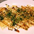 さくさくのパイ's cooksnap of when they made 残った素麺お焼きで立派なおうち居酒屋.