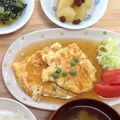 まねっこおやこ's cooksnap of when they made 玉子豆腐で簡単♪ふわとろ〜かに玉.