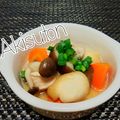あきすとん's cooksnap of when they made 焼き麩と鶏肉の甘辛煮.