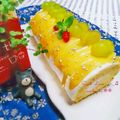 かおりかざり's cooksnap of when they made ヨーグルトクリームのロールケーキ.
