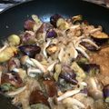 nonn_a's cooksnap of when they made なすとしめじのみぞれ炒め.