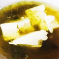 夏女旅娘's cooksnap of when they made 簡単!安い!絶品あおさの湯豆腐♥.