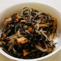 くらちこ's cooksnap of when they made 子供もモリモリ！挽肉とひじきと白滝の煮物.