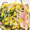 そみゆ's cooksnap of when they made 水菜とコーンのバターしょうゆ炒め.