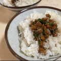 papikun's cooksnap of when they made ひとりのお昼のしあわせ納豆ごはん.