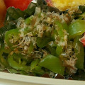 傘海月's cooksnap of when they made 3分で!お弁当用ピーマンのおひたし.