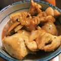 messier225's cooksnap of when they made 鶏肉とエリンギのみそチーズ炒め.
