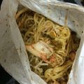 紗重桂's cooksnap of when they made クッキングシートで♡豚キムチ焼きそば.
