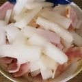 ソエ★'s cooksnap of when they made お弁当に！大根とベーコン炒め.