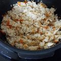 nnamin's cooksnap of when they made 基本五目炊き込みご飯♪スイッチポンで簡単.