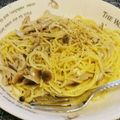 さーわ's cooksnap of when they made 材料3つ♪至福のブルーチーズパスタ.