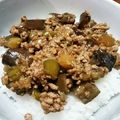 iccya's cooksnap of when they made 茄子とピーマンのドライカレー.