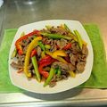 サあヤ's cooksnap of when they made 彩りアスパラと牛肉炒め☆柚子胡椒風味.