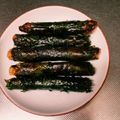パンロール's cooksnap of when they made 常備菜 おつまみ お弁当に『紫蘇巻き』.