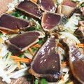 カフェ店員M子's cooksnap of when they made 簡単♪薬味たっぷり鰹のカルパッチョ.