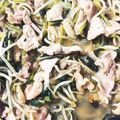 ＹＫＮ４．３'s cooksnap of when they made 豚肉ともやしのサッパリ炒め.