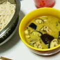 ゆう❁'s cooksnap of when they made カルディ＊グリーンカレースープでつけ素麺.