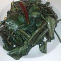 バンブーふる's cooksnap of when they made 超簡単、もう１品♪空芯菜の中華炒め.