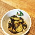 二角形's cooksnap of when they made ◎ハニーマスタード◎茄子.