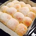 ズンコ㌫'s cooksnap of when they made HB♪もっちもちのバナナプリン食パン♪.