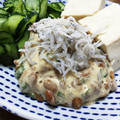 YUKIKI☆'s cooksnap of when they made はちみつ南高梅と青じそ納豆のしらすのせ.
