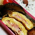 myとんすけ's cooksnap of when they made ハムチーズオムレツ風玉子焼き.