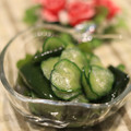 ぽっぽぺぺ's cooksnap of when they made たっぷりわかめときゅうりの酢の物.